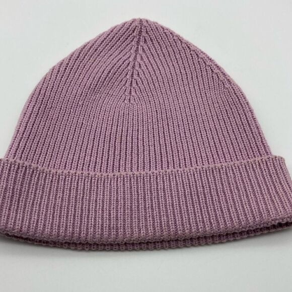 NWT True Religion Brand Jeans Light Purple Beanie 100% Cotton - Picture 4 of 7